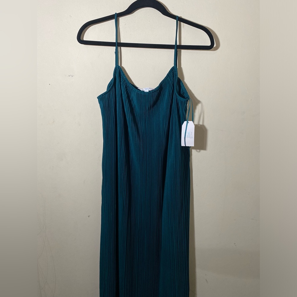 Long stretchy cocktail dress